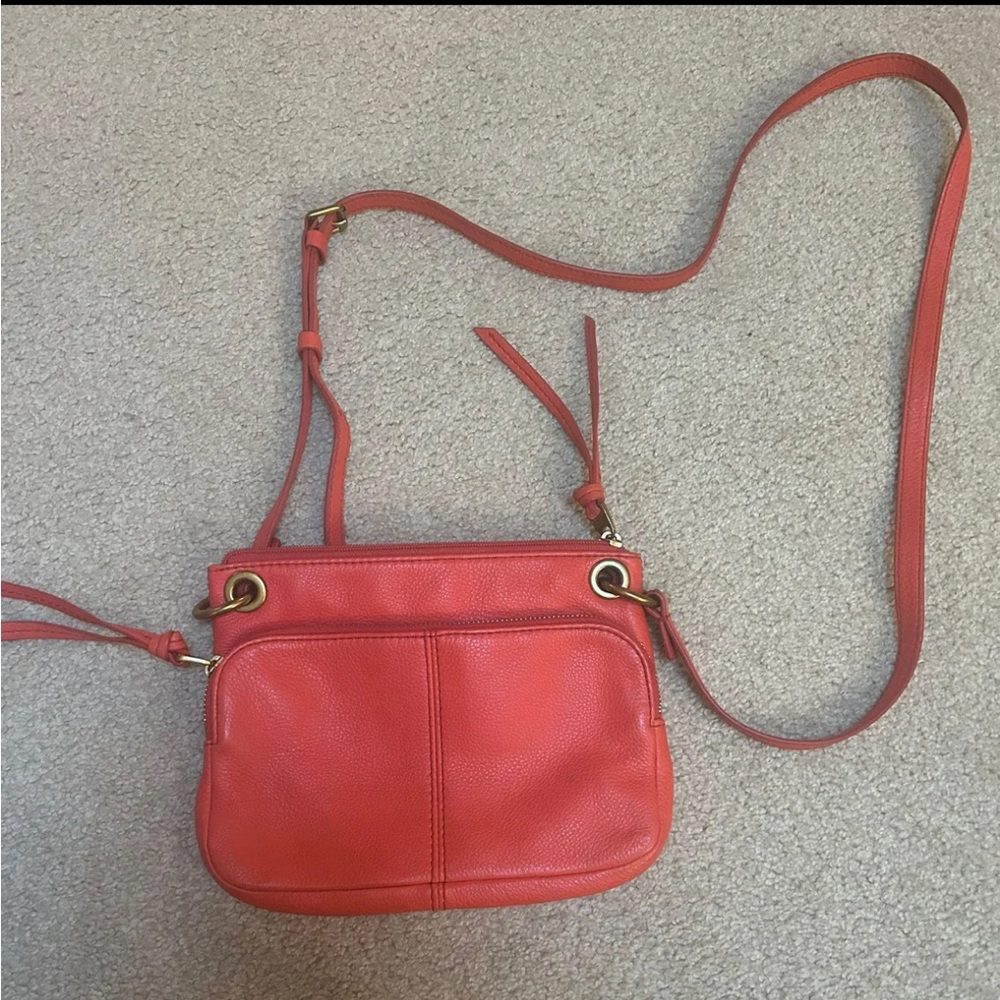 Leather crossbody Bag